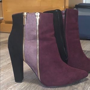 BRAND NEW Shoedazzle heeled booties